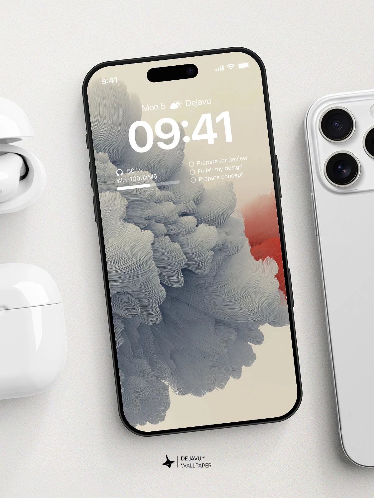 抽象纹理壁纸 4K for iPhone Lock Screen