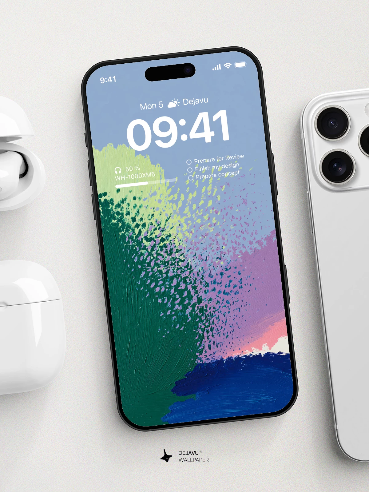 抽象艺术壁纸 4K for iPhone Lock Screen