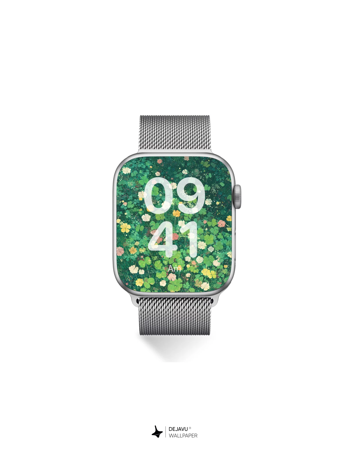 四叶草花朵壁纸 4K 用于iPhone锁屏