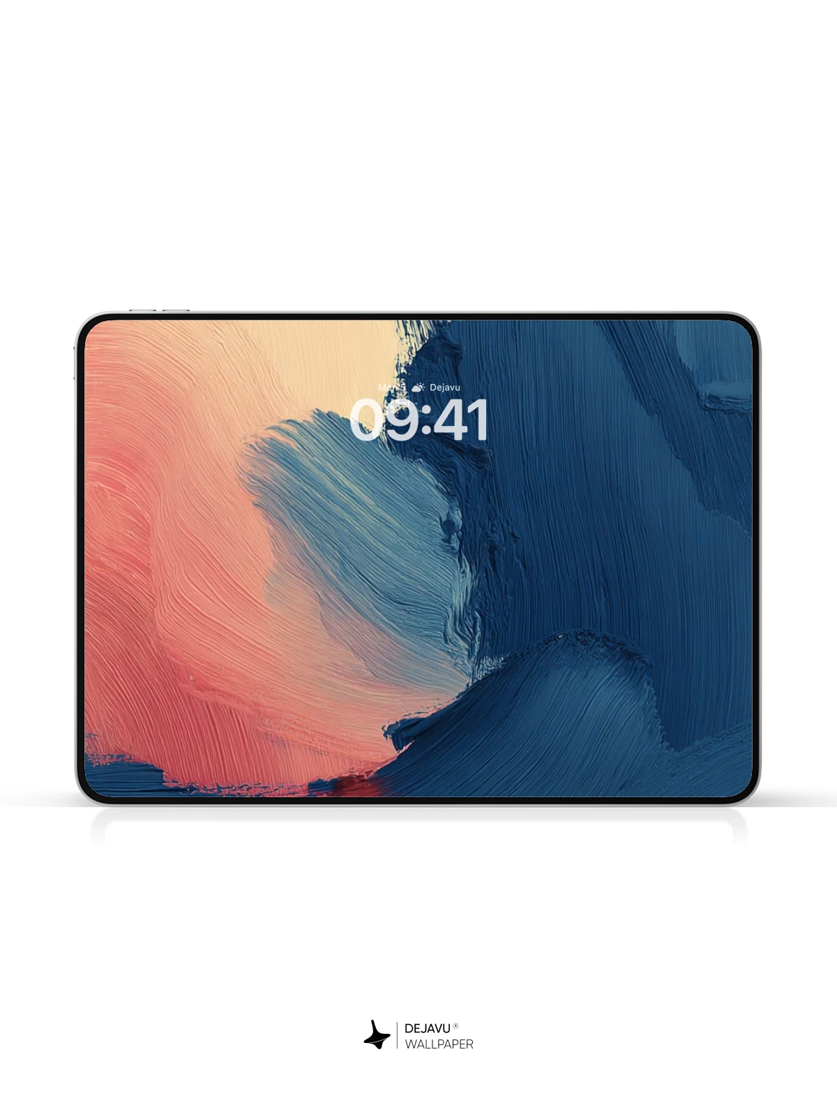 Abstract Blue Pink Wallpaper 4K for iPhone Lock Screen