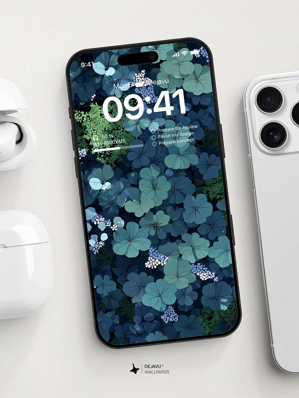 四叶草幸运草壁纸 4K iPhone锁屏