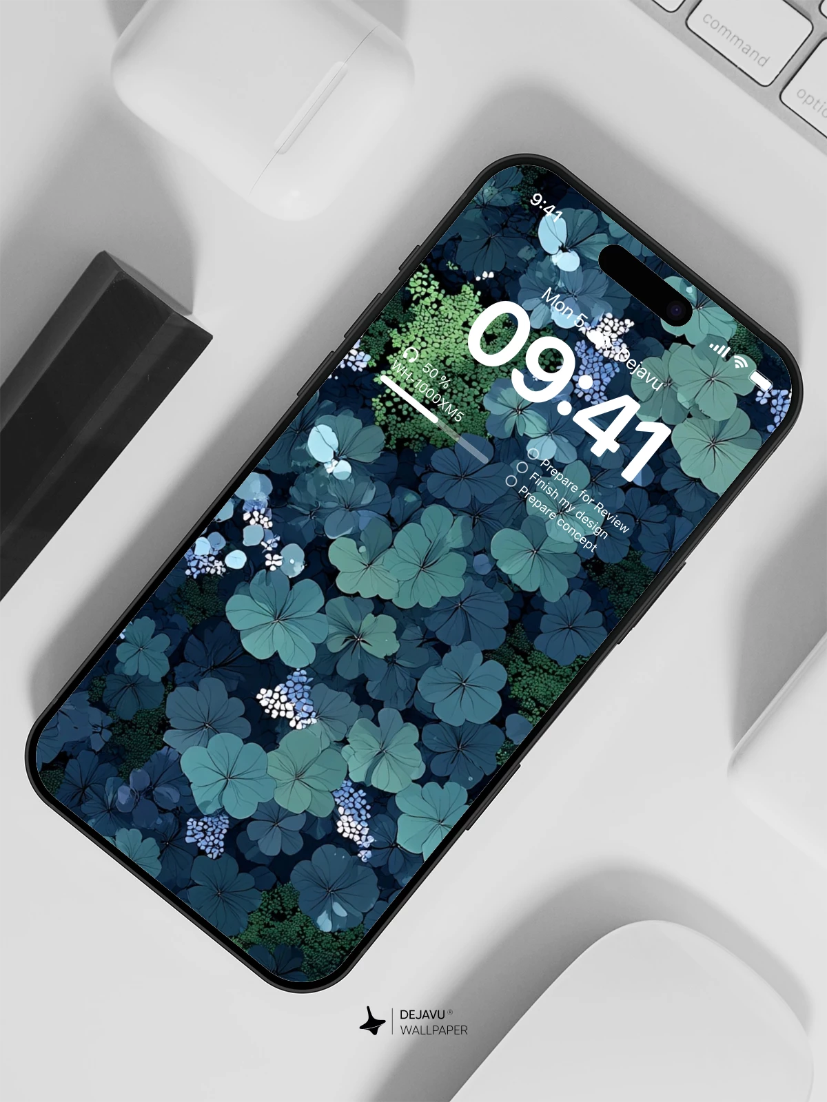 四叶草幸运草壁纸 4K iPhone锁屏
