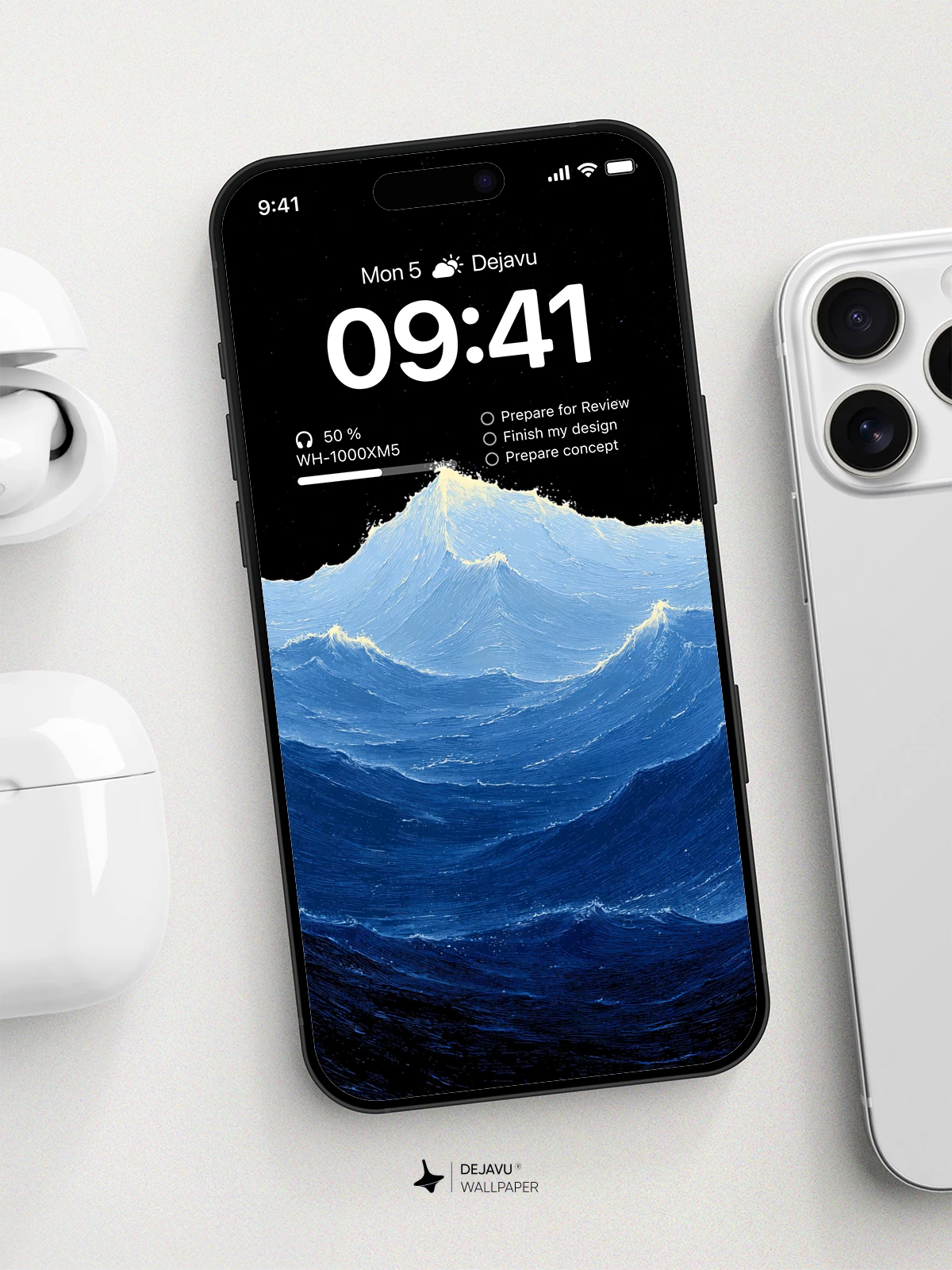 Ocean Wave Wallpaper 8K for AMOLED Display