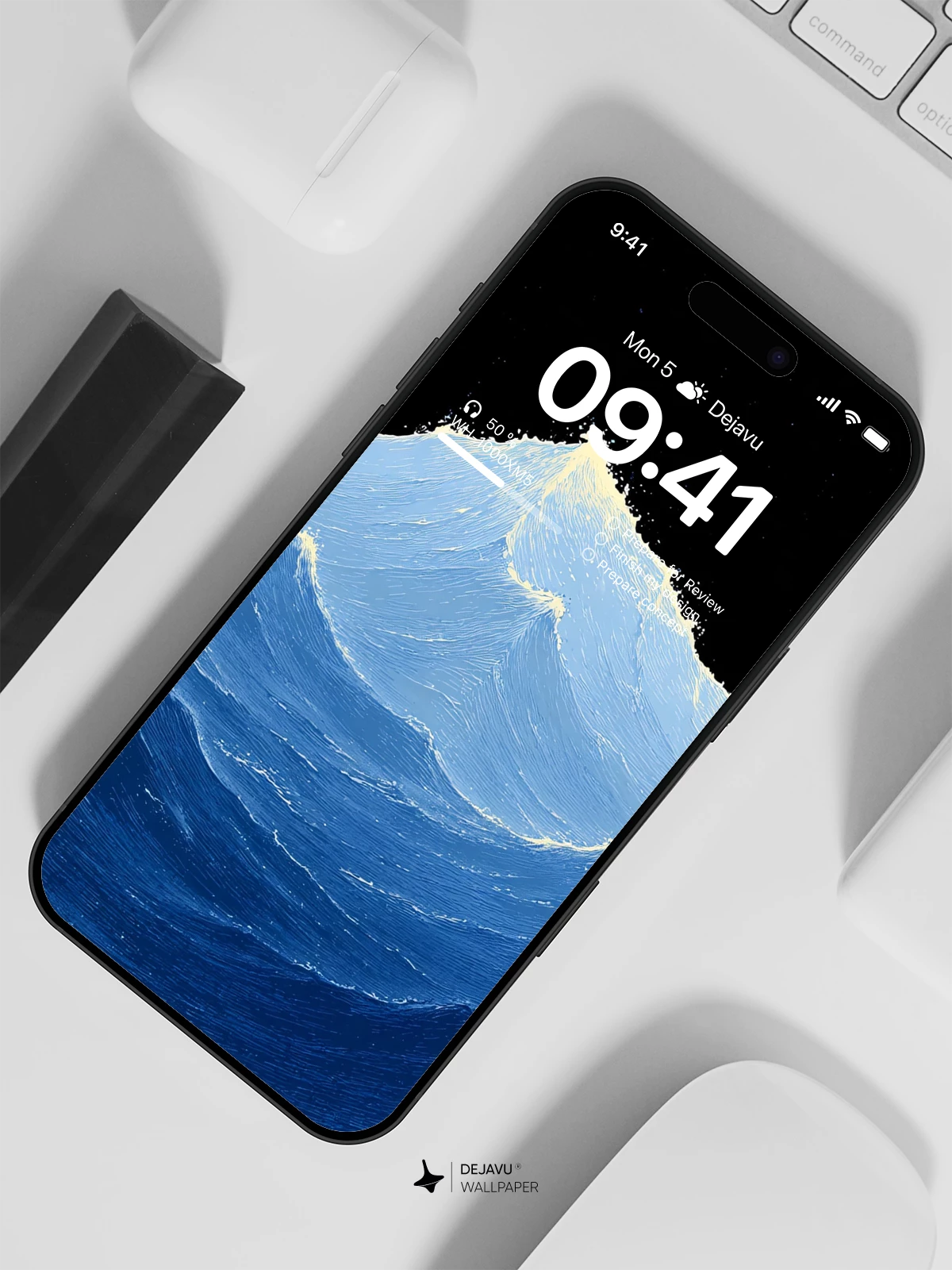 Ocean Wave Wallpaper 8K for AMOLED Display