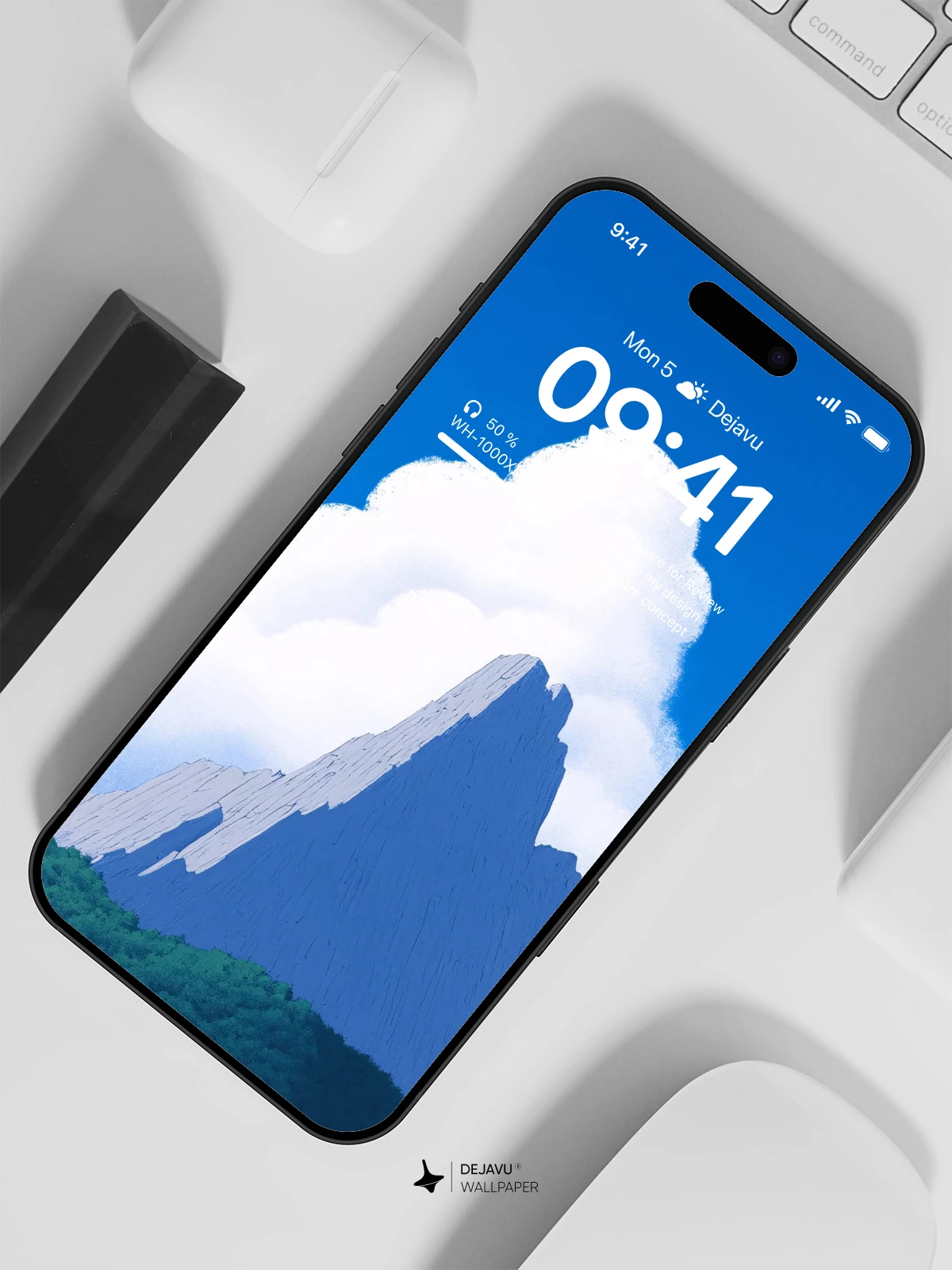 Mountain Landscape Wallpaper 4K for iPhone Lock Screen
