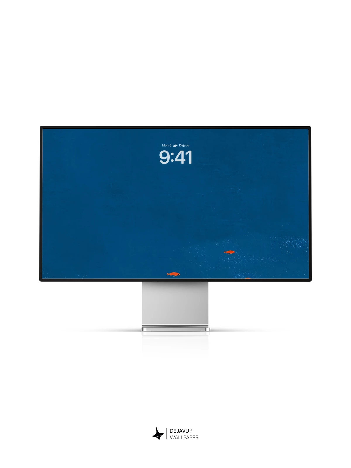 深海鱼群壁纸 4K 用于iPhone锁屏