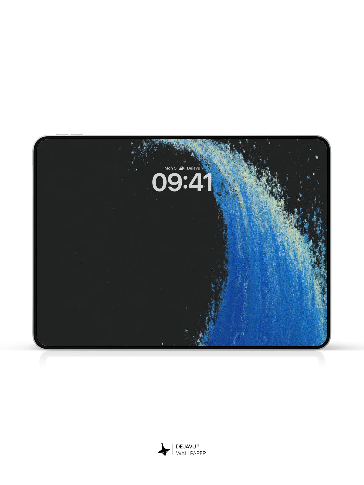 Blue Wave Wallpaper 4K AMOLED Display Wallpaper