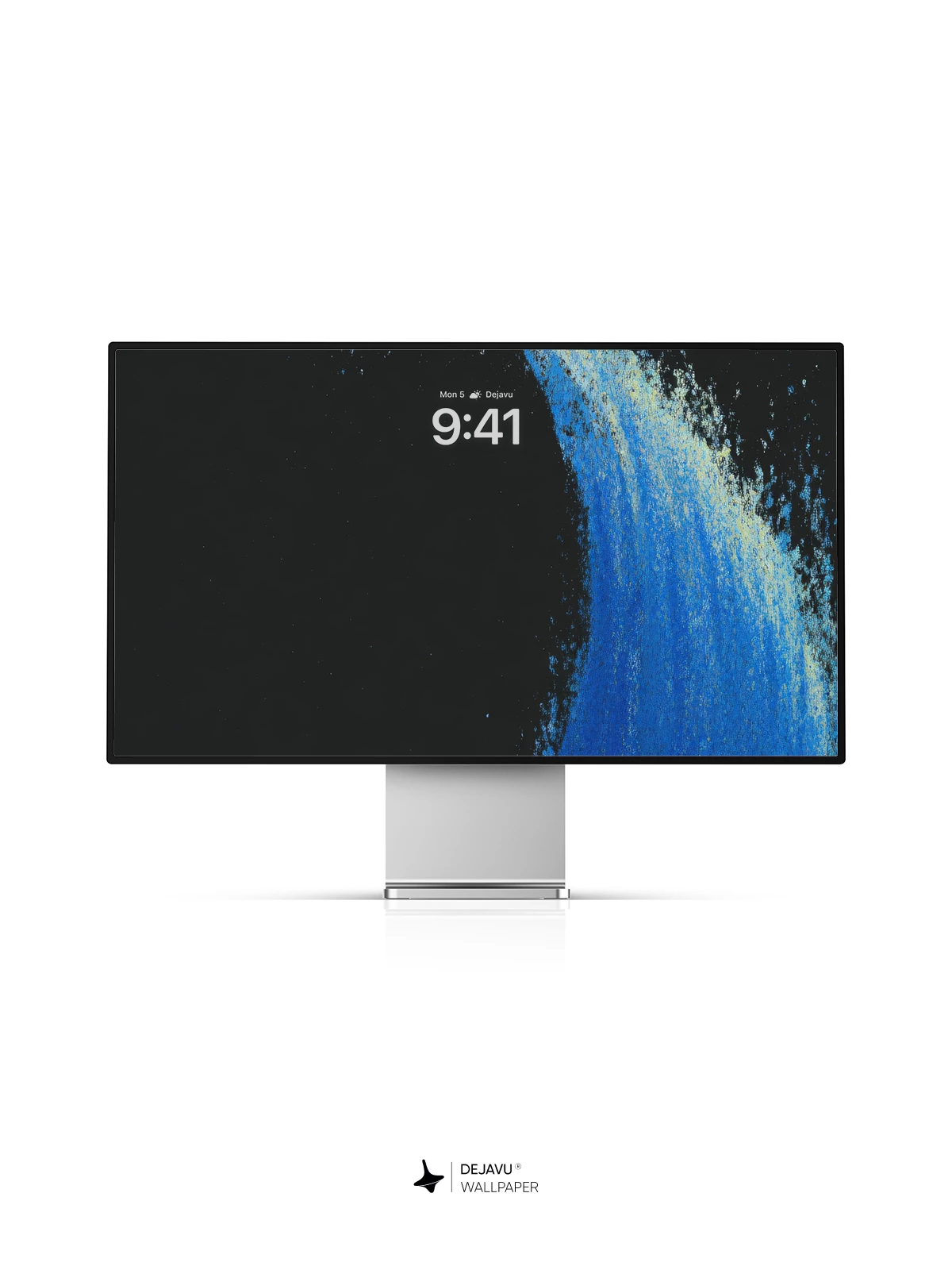 Blue Wave Wallpaper 4K AMOLED Display Wallpaper