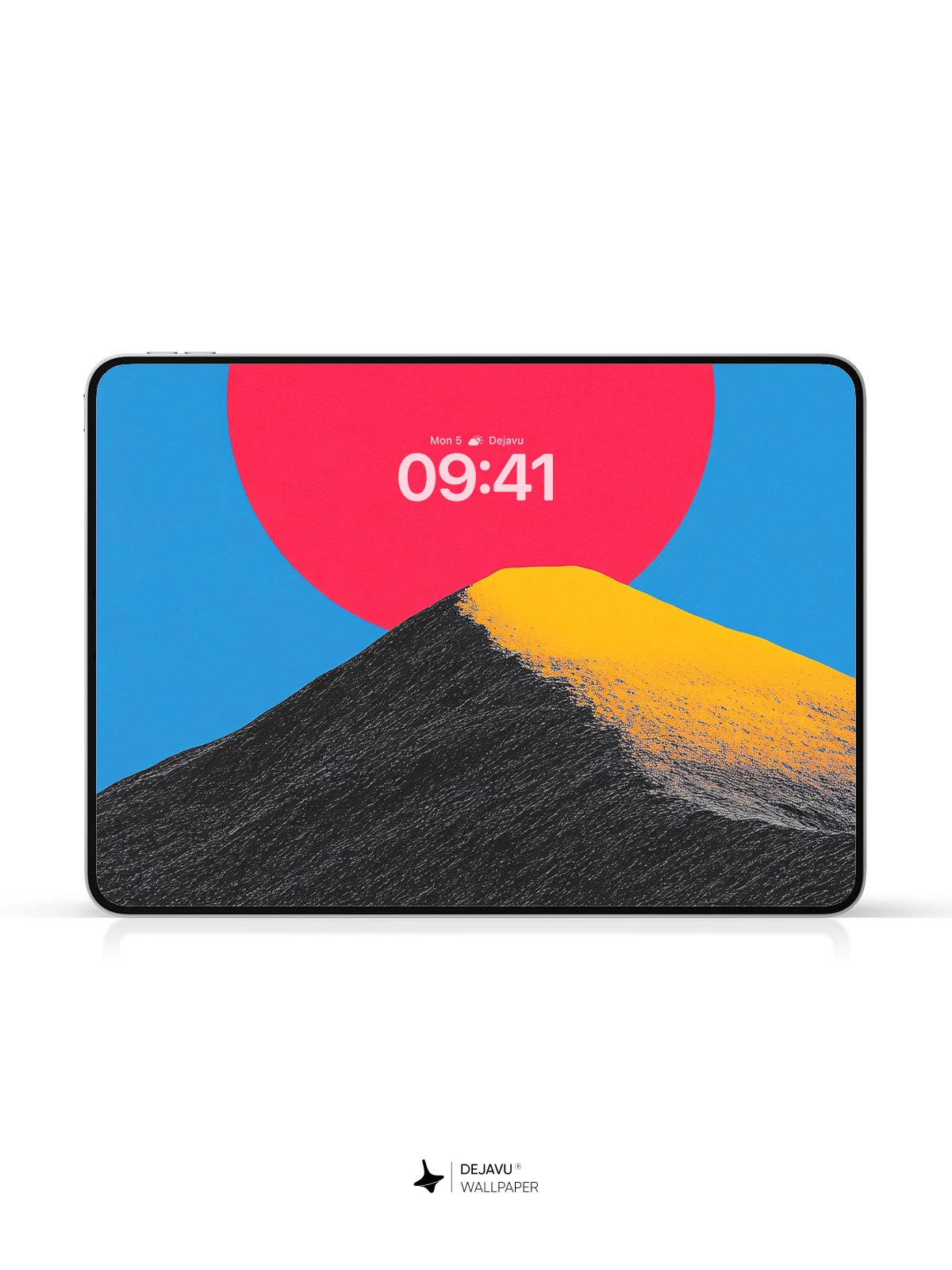 Sunset Mountain Wallpaper 4K for iPhone Lock Screen