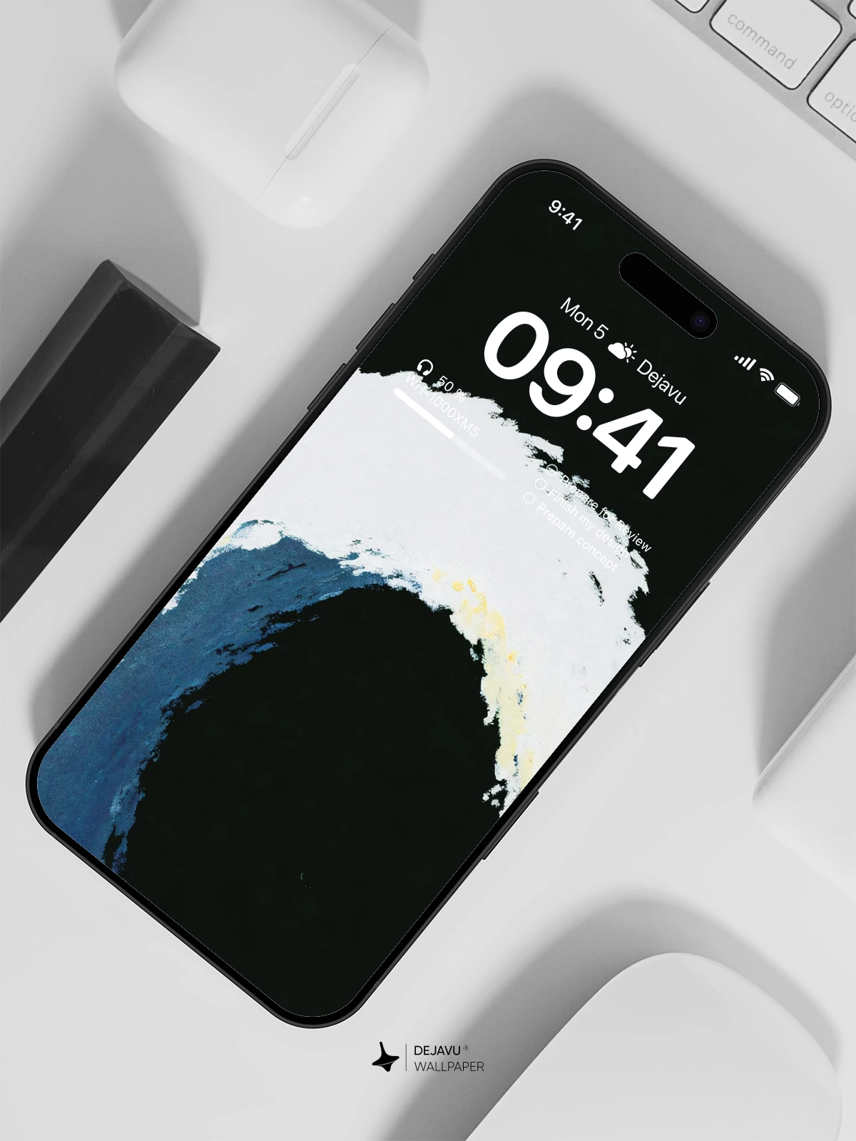 海浪壁纸4K for iPhone Lock Screen