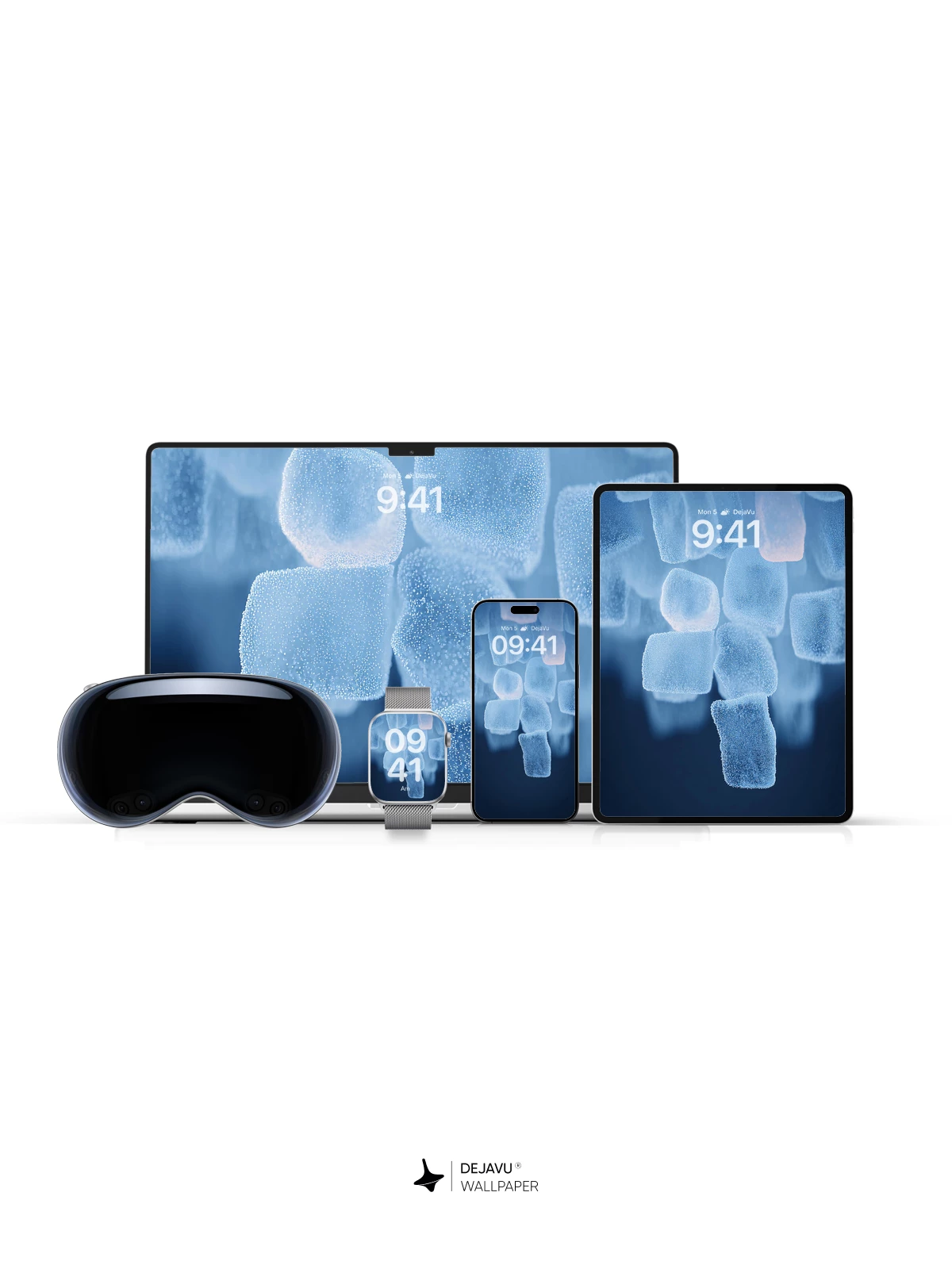 冰块壁纸 4K AMOLED 手机锁屏背景