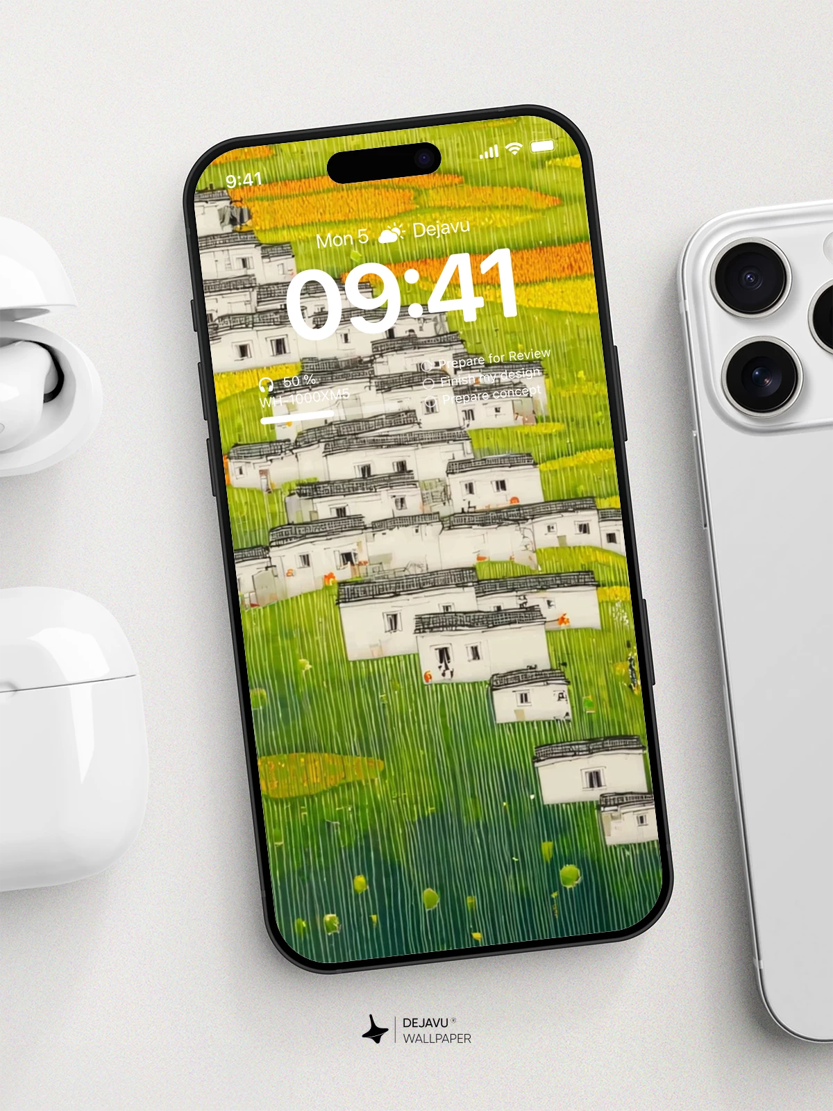 梯田风光壁纸4K iPhone锁屏