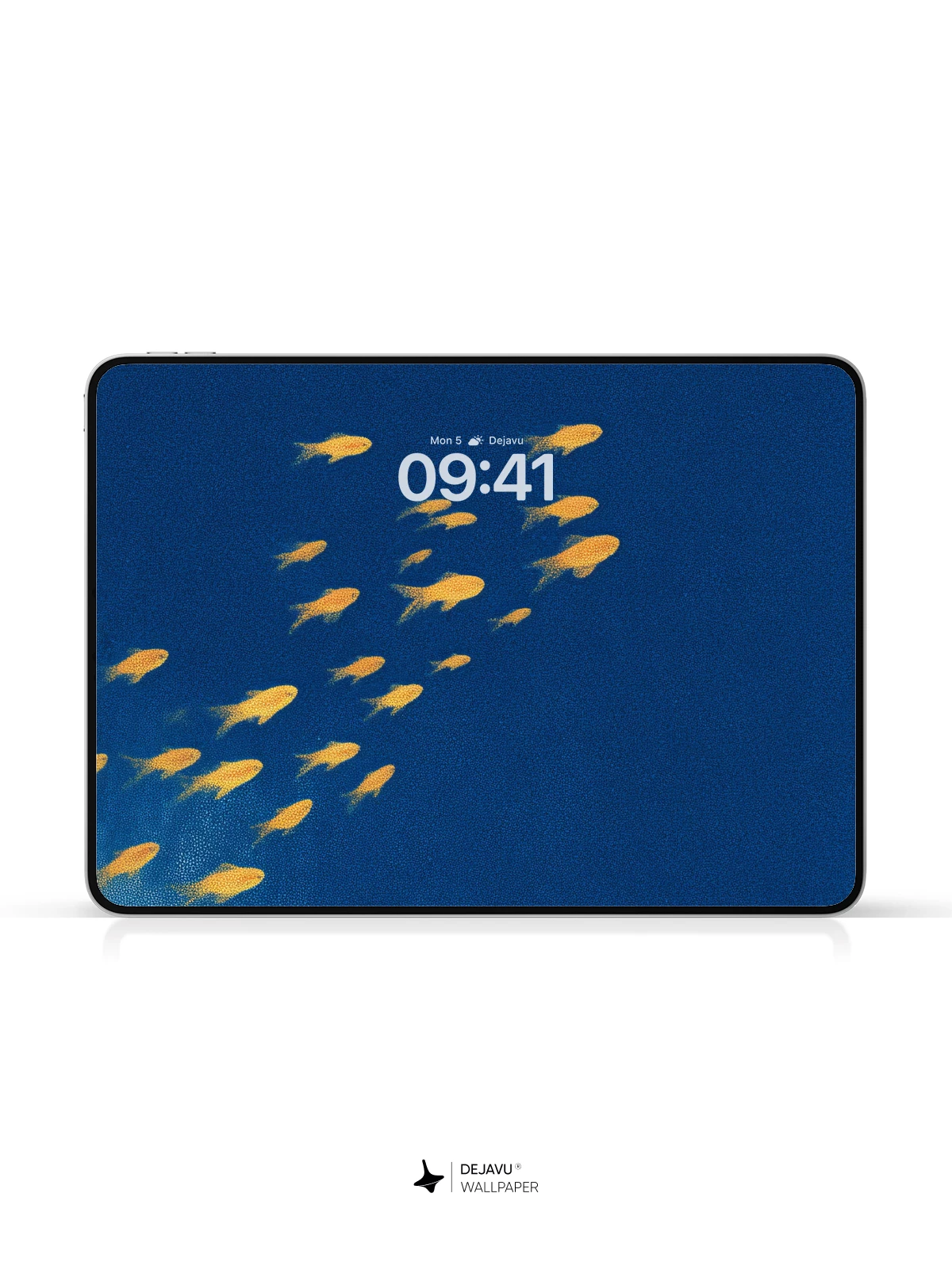 Yellow Fish Wallpaper 4K for iPhone Lock Screen