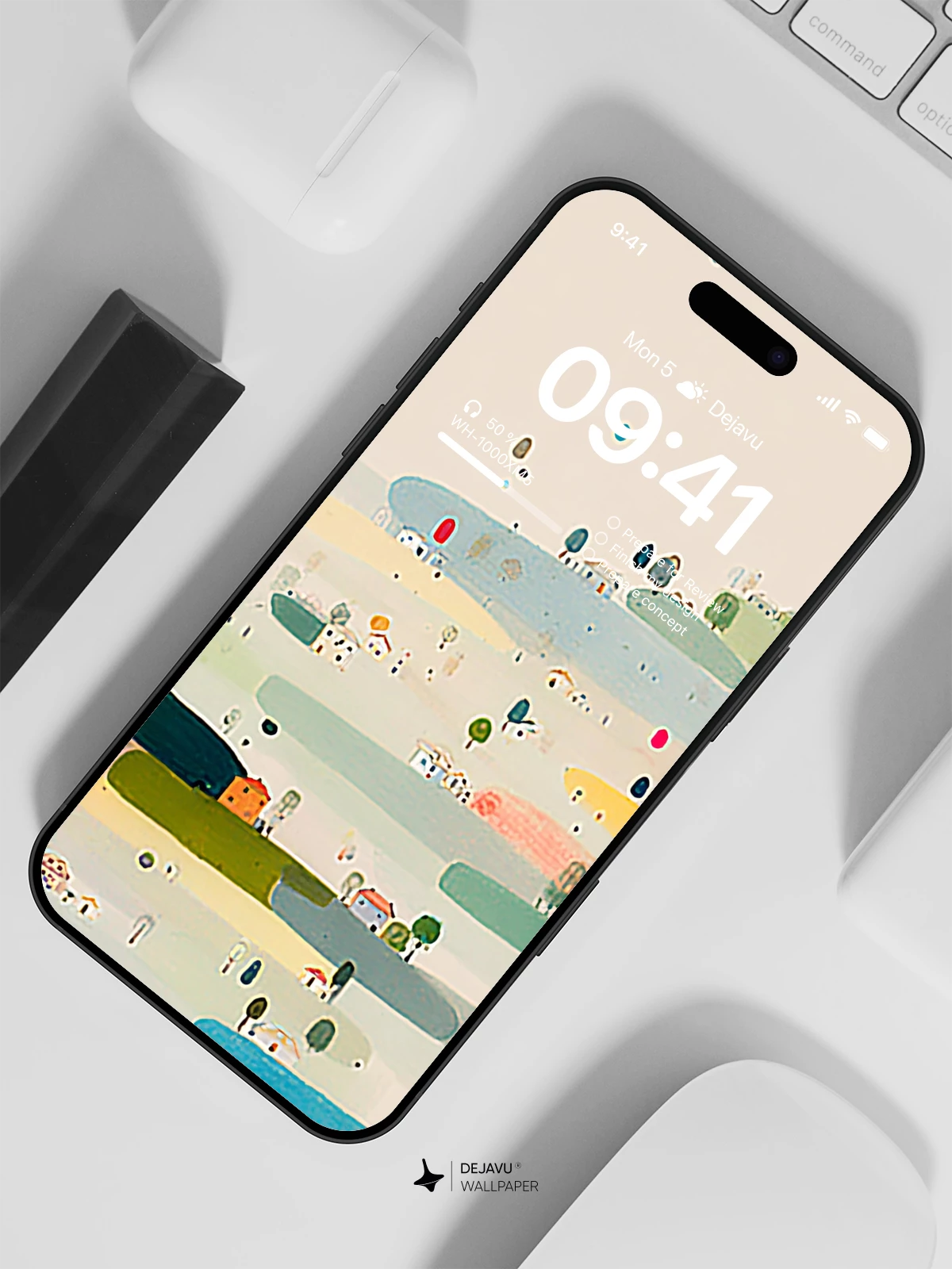 Minimal Abstract Wallpaper 4K for iPhone Lock Screen
