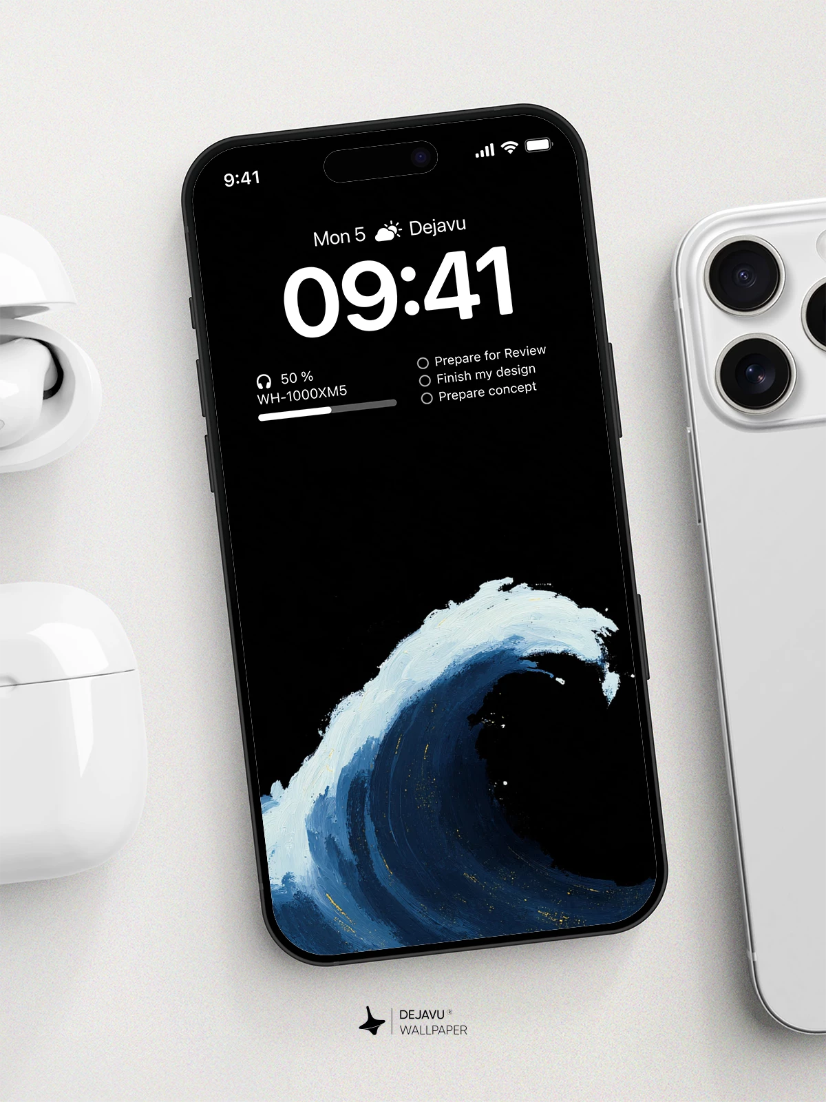 海浪壁纸4K for iPhone Lock Screen
