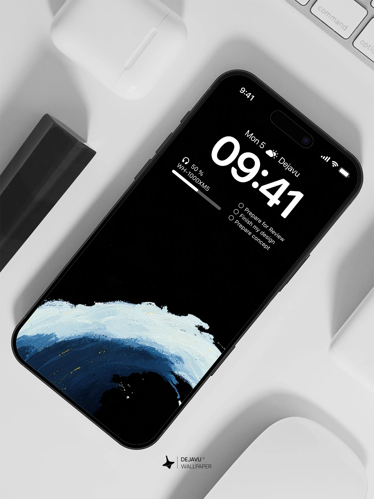 海浪壁纸4K for iPhone Lock Screen