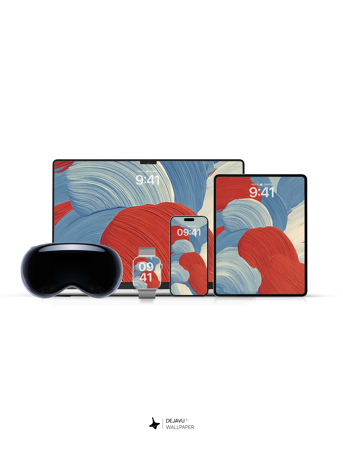 Abstract Brushstroke Wallpaper 4K for iPhone Lock Screen