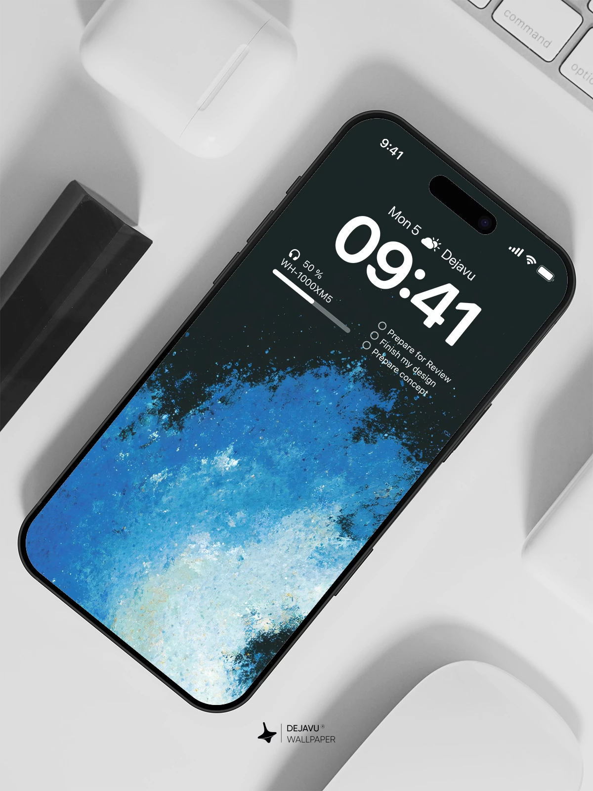 Deep Ocean Wave Wallpaper 4K for iPhone Lock Screen