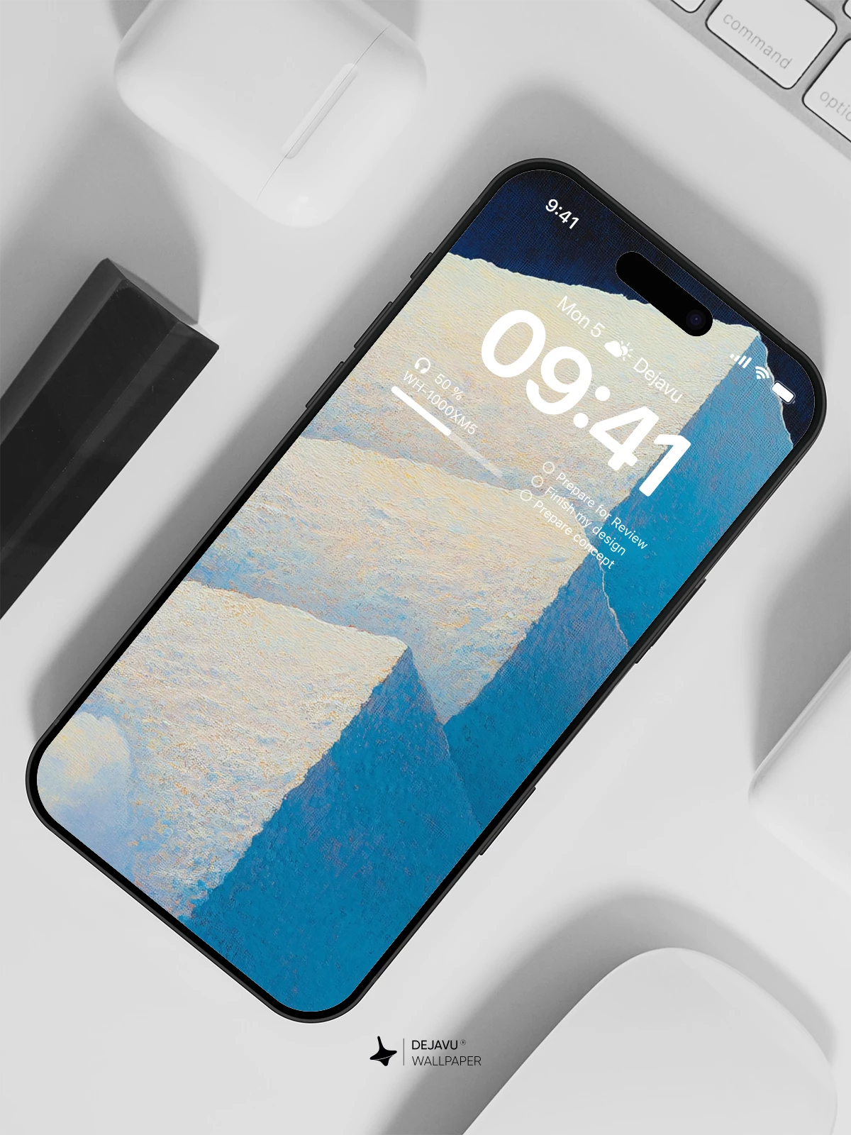 几何立方体壁纸 4K iPhone锁屏