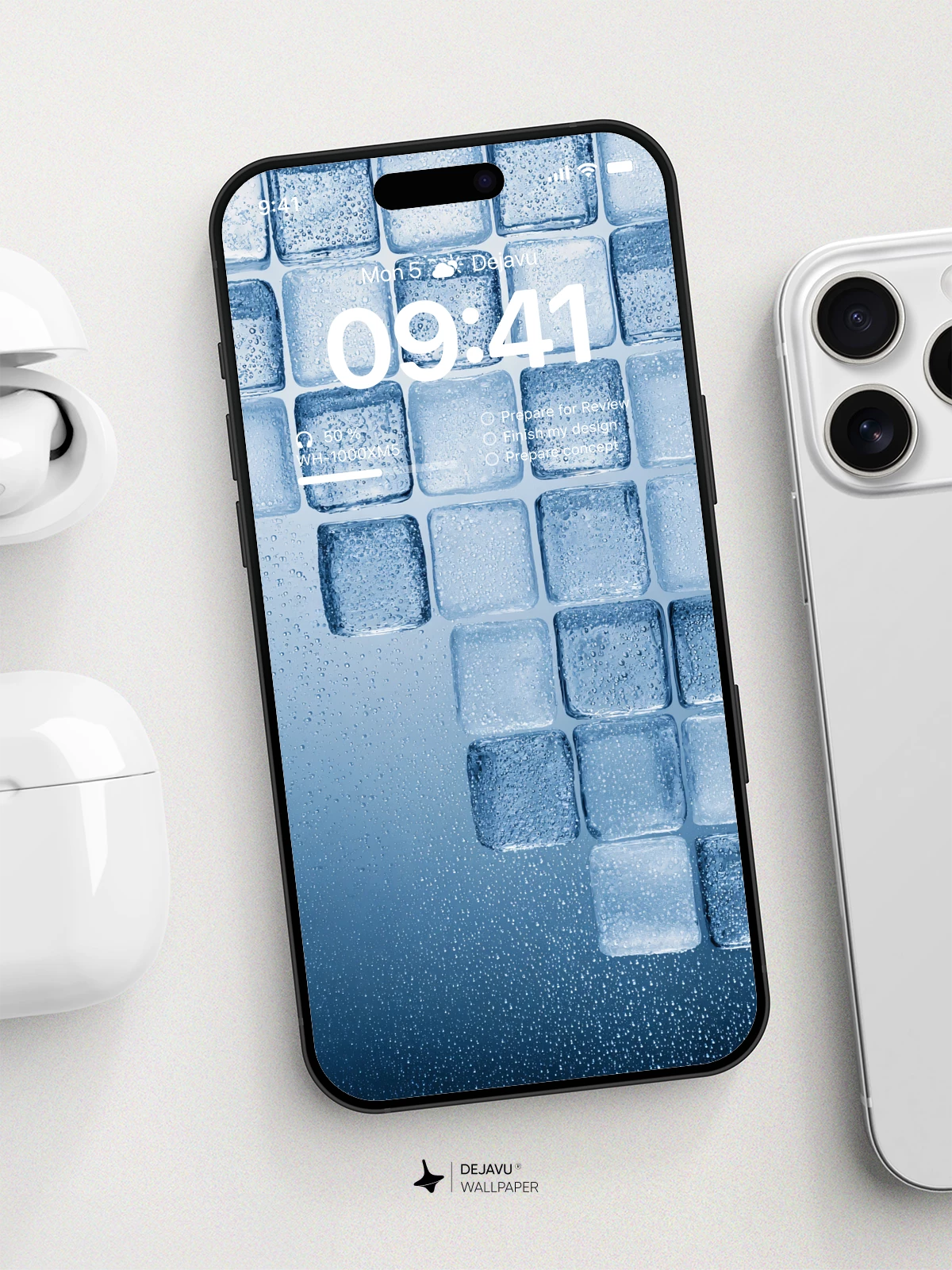 冰块壁纸4K for iPhone Lock Screen