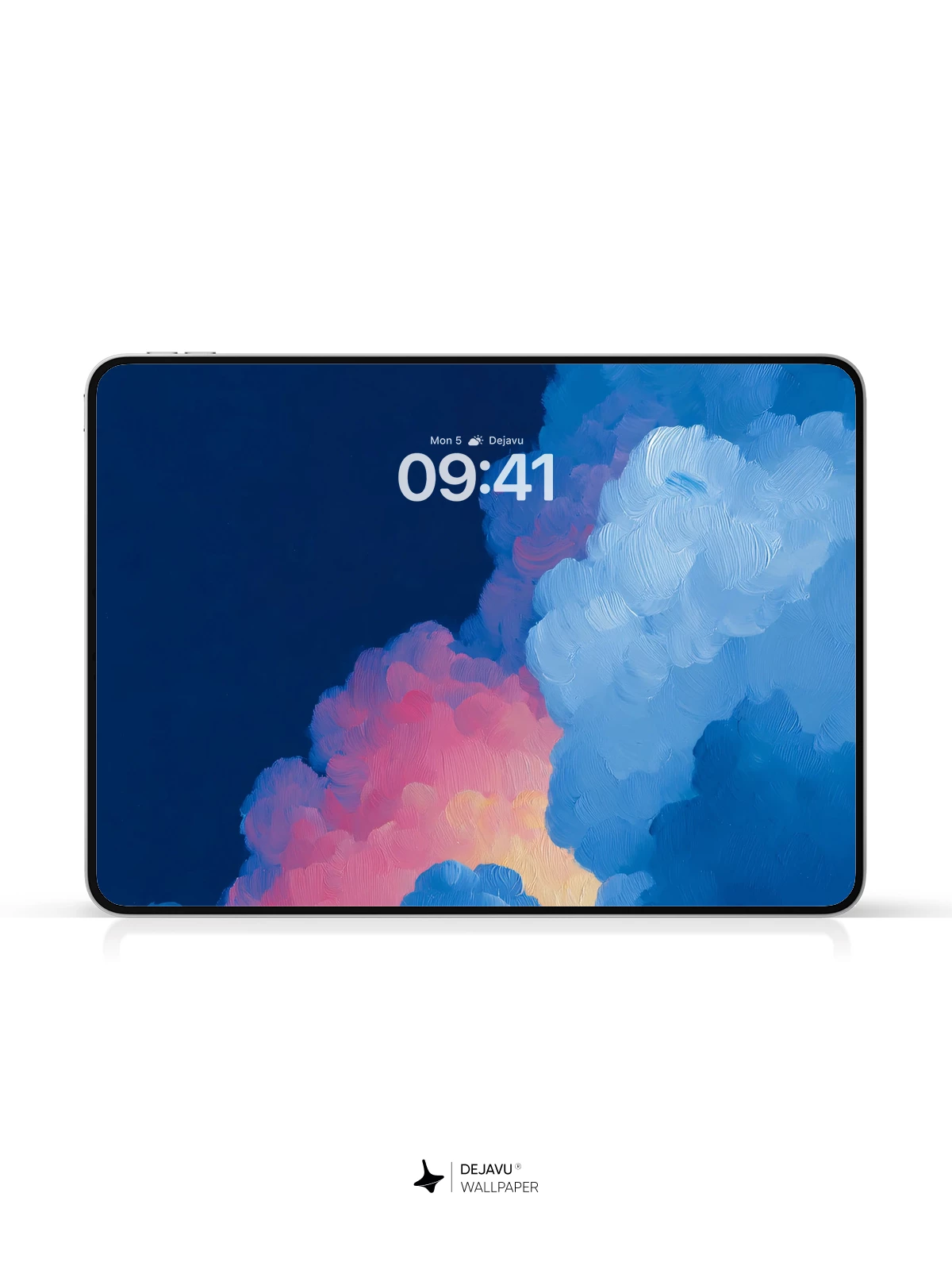 Colorful Cloud Wallpaper 4K for iPhone Lock Screen