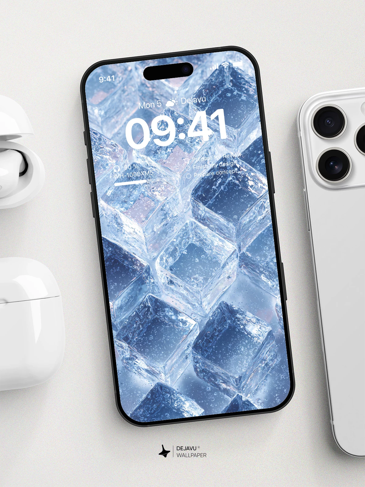 Ice Cube Wallpaper 4K for iPhone Lock Screen