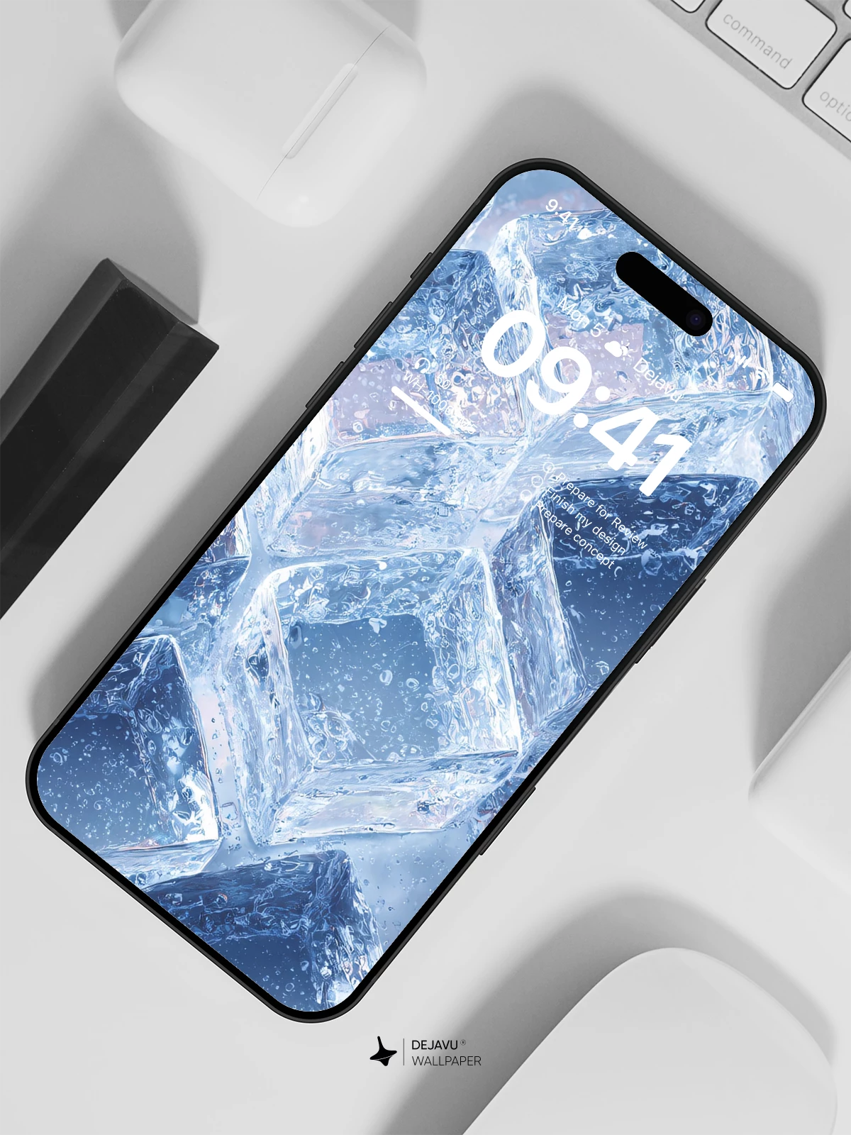 Ice Cube Wallpaper 4K for iPhone Lock Screen