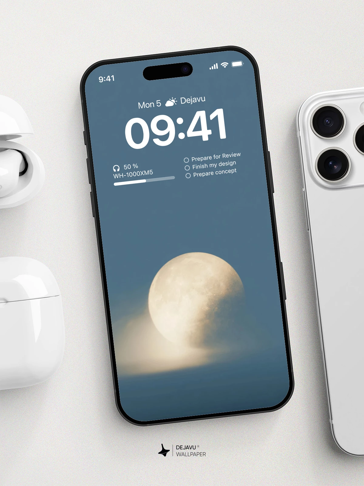 Moon Wallpaper 4K for iPhone Lock Screen