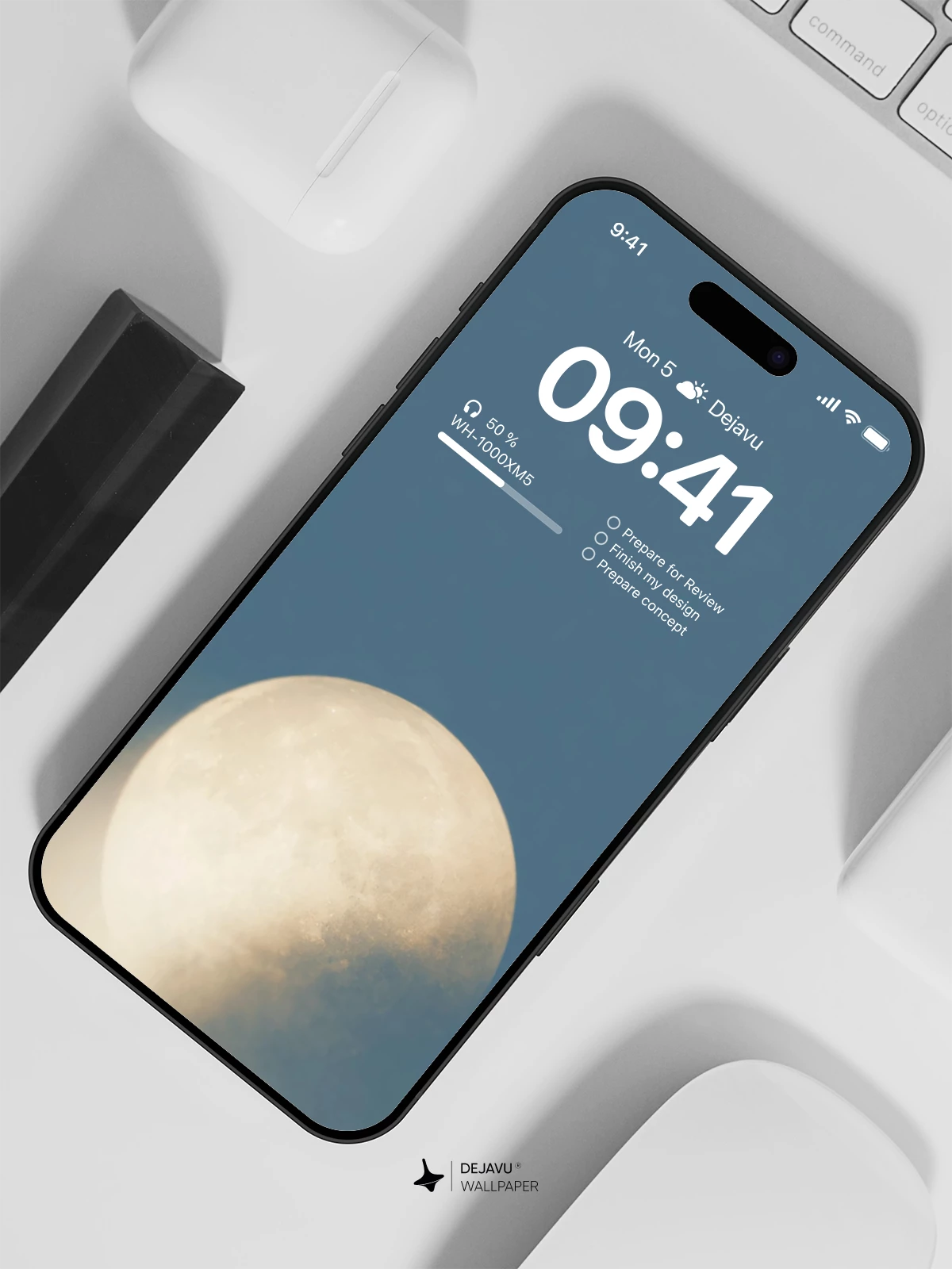 Moon Wallpaper 4K for iPhone Lock Screen