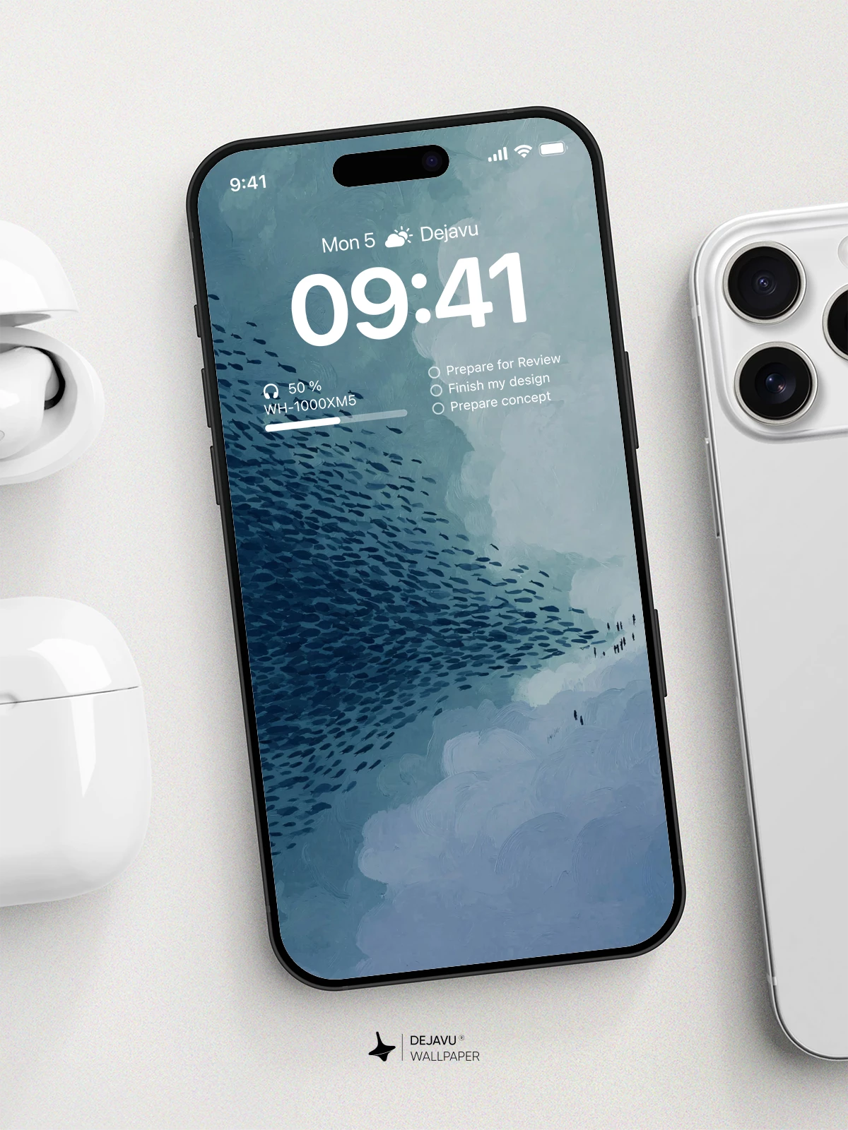 Flock of Birds Wallpaper 4K for iPhone Lock Screen