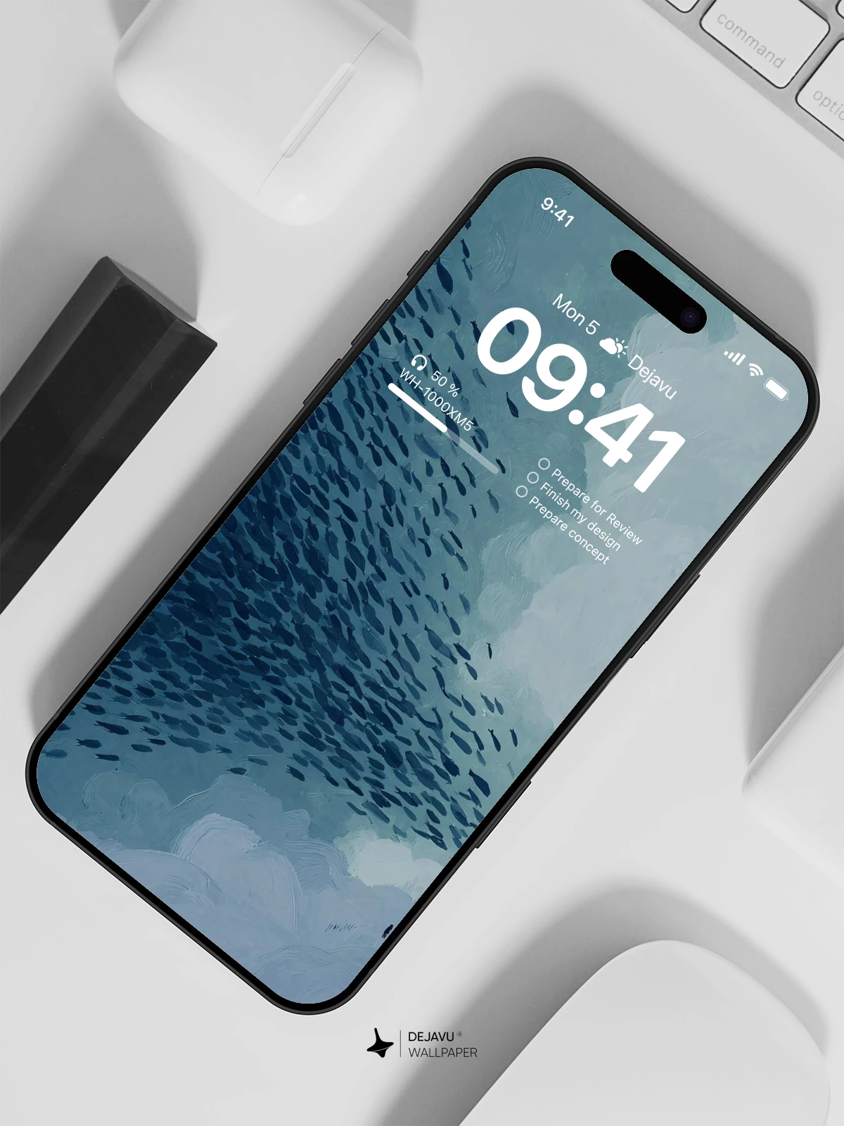 Flock of Birds Wallpaper 4K for iPhone Lock Screen