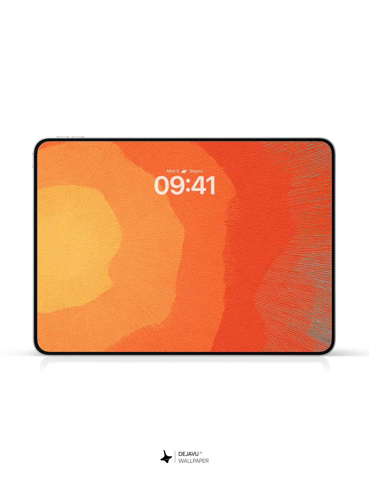 Orange Gradient Wallpaper 4K for iPhone Lock Screen