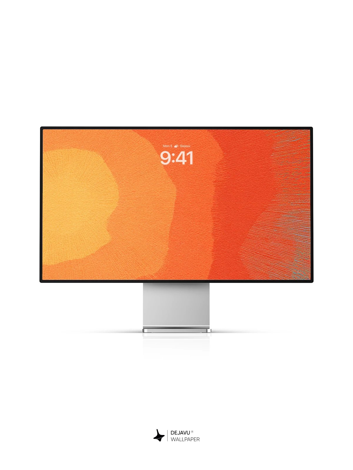 Orange Gradient Wallpaper 4K for iPhone Lock Screen