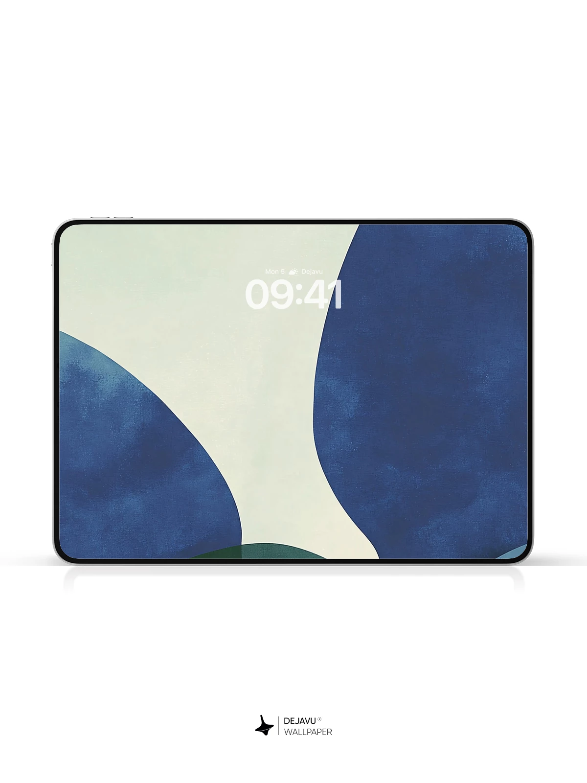 Abstract Blue Green Wallpaper 4K for iPhone Lock Screen