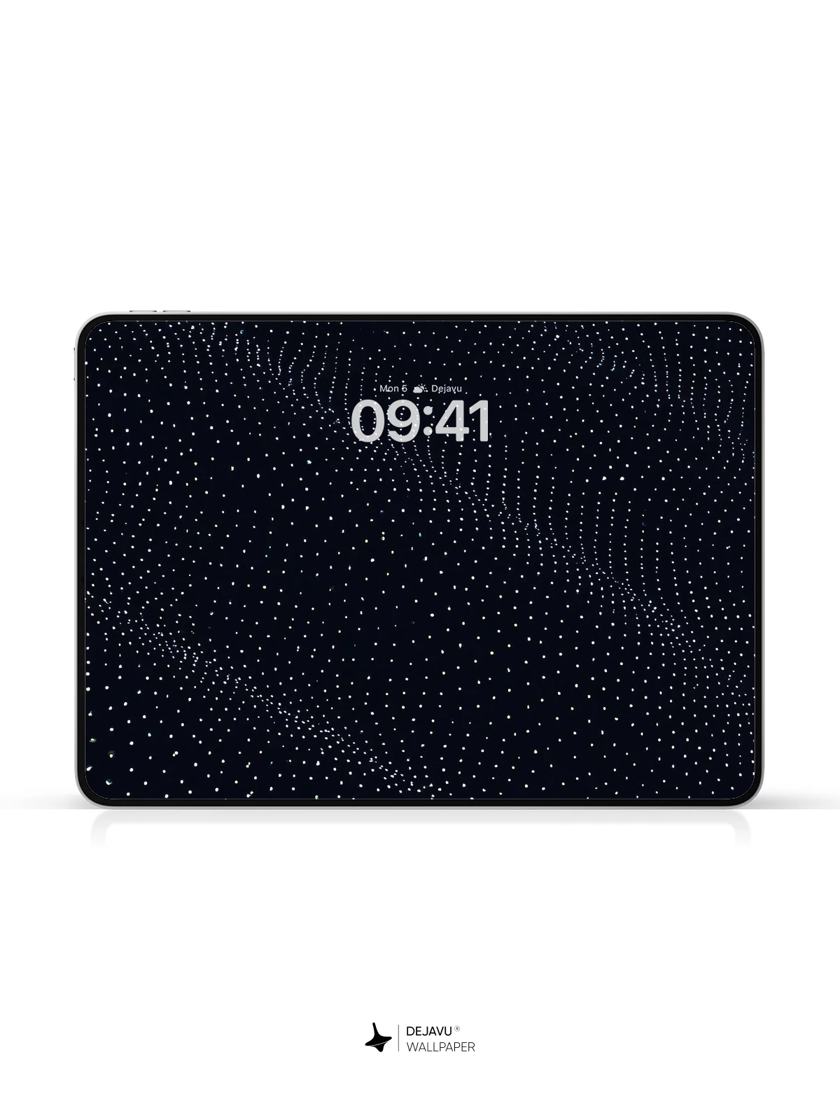 Dotted Wave Wallpaper 4K for iPhone Lock Screen