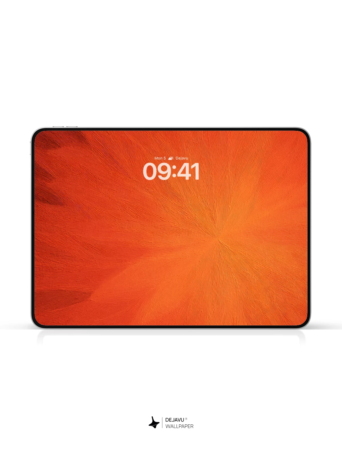 Orange Burst Wallpaper 4K for Mobile Background