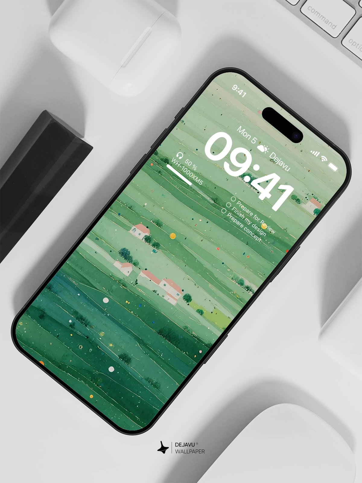 Green Landscape Wallpaper 4K for Mobile Background