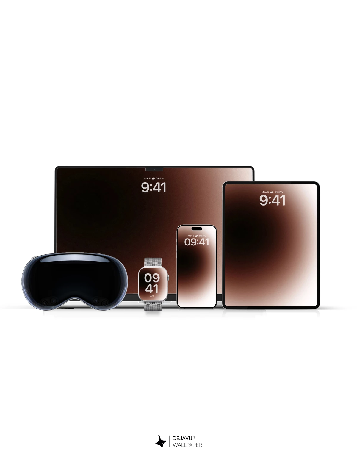 Abstract Dark Brown Blur Wallpaper 4K for iPhone Lock Screen