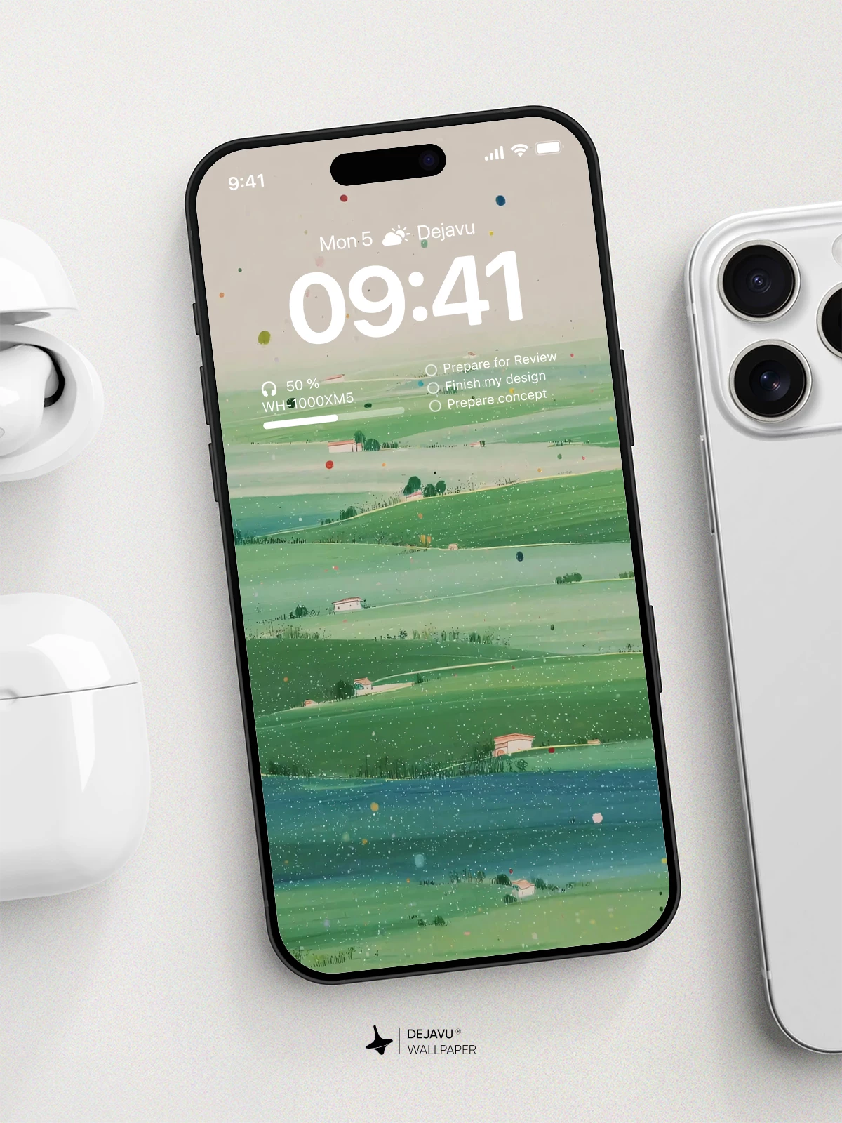 Green Rolling Hills Wallpaper 4K for iPhone Lock Screen