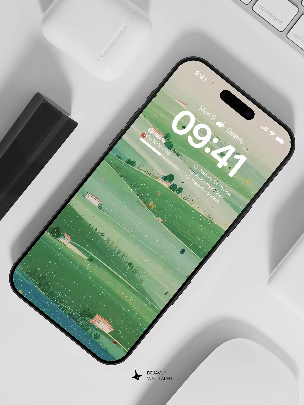 Green Rolling Hills Wallpaper 4K for iPhone Lock Screen