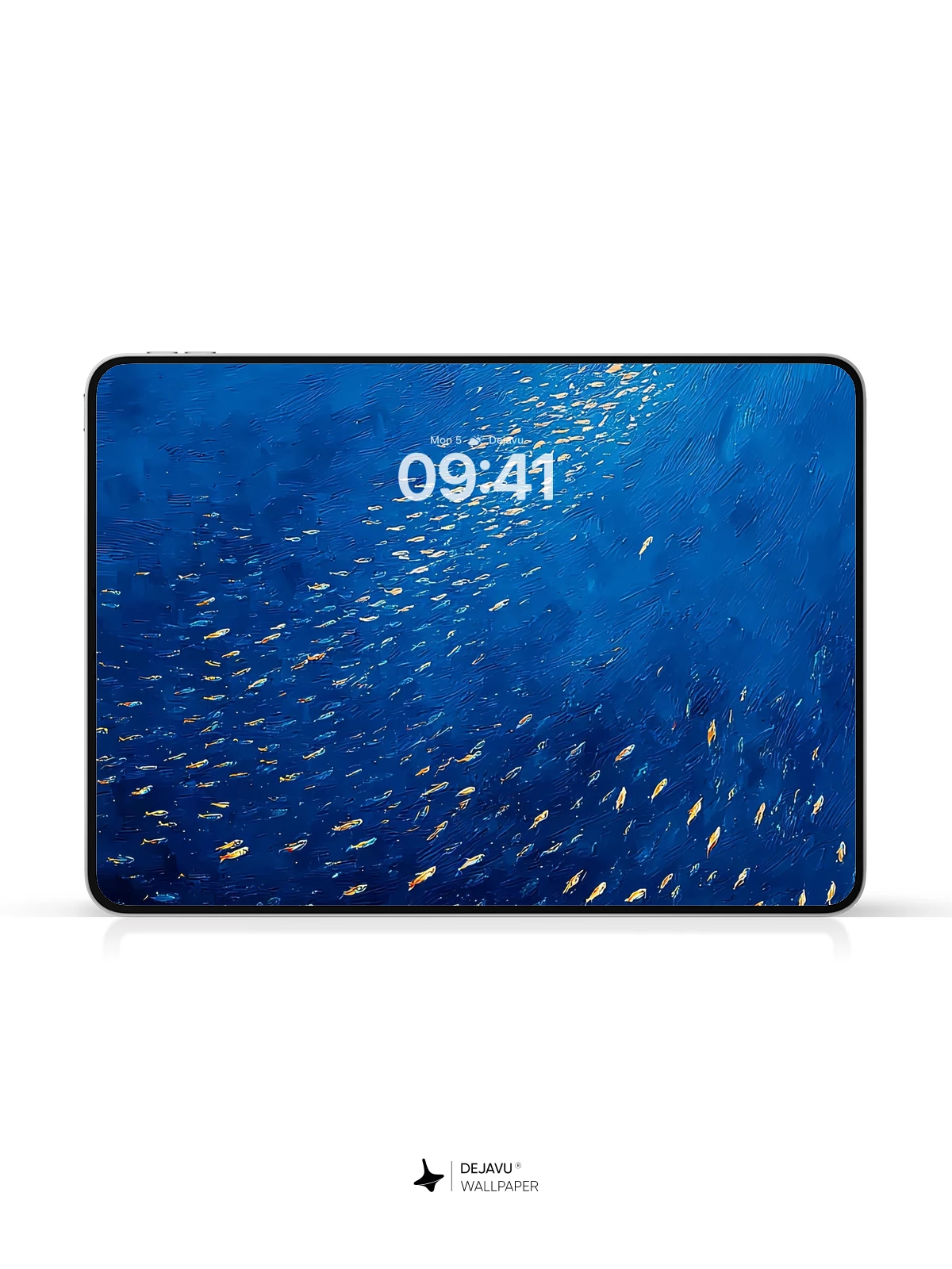Blue Ocean Fish Wallpaper 4K for iPhone Lock Screen