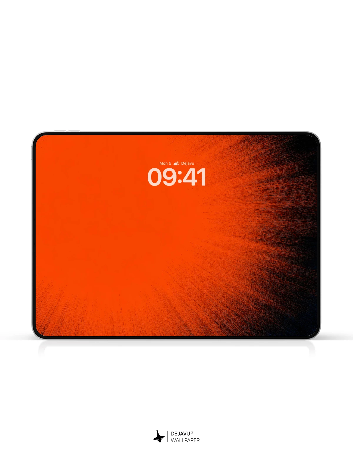 Orange Burst Wallpaper 4K for iPhone Lock Screen