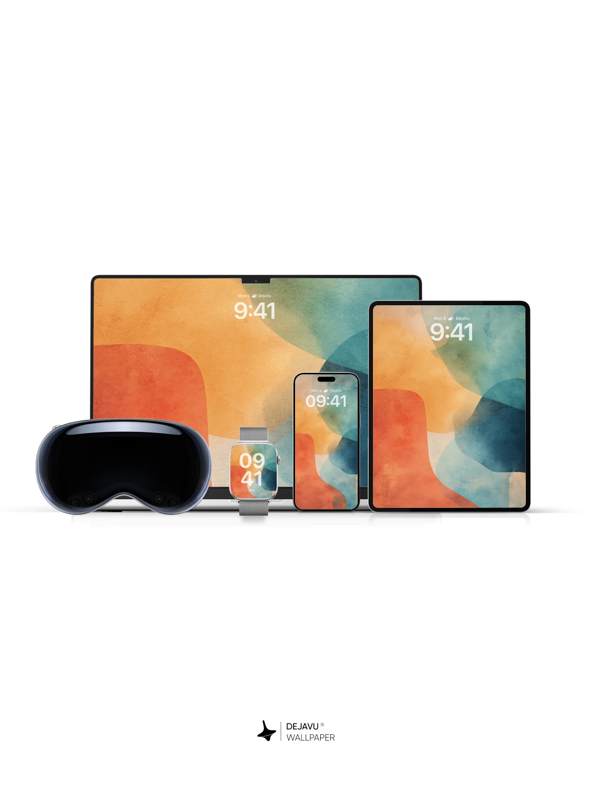 Abstract Watercolor Wallpaper 4K for Mobile Background