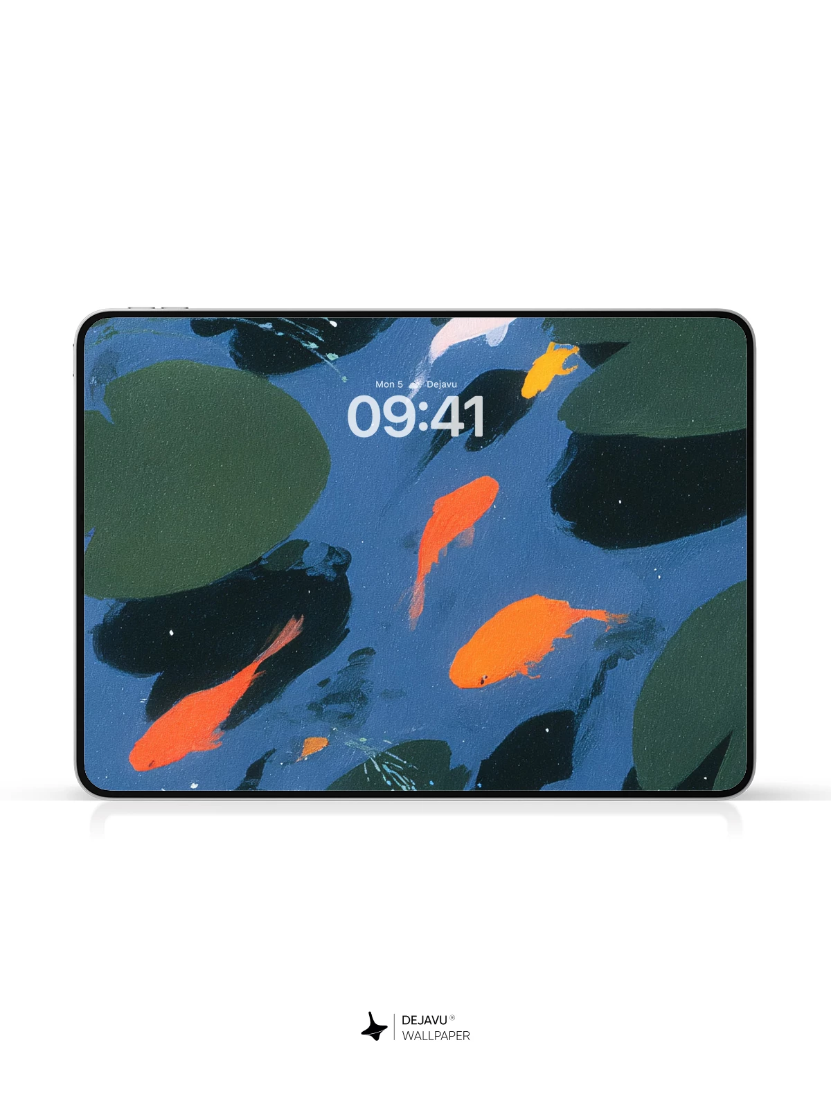 Koi Fish Pond Wallpaper 4K for iPhone Lock Screen