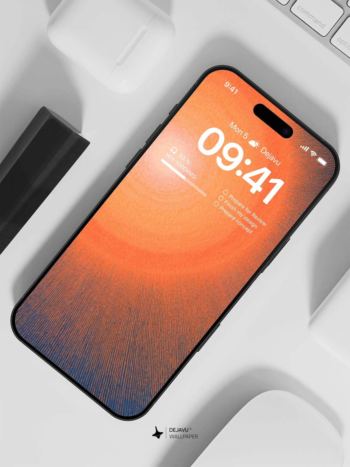 Sunburst Wallpaper 4K for iPhone Lock Screen