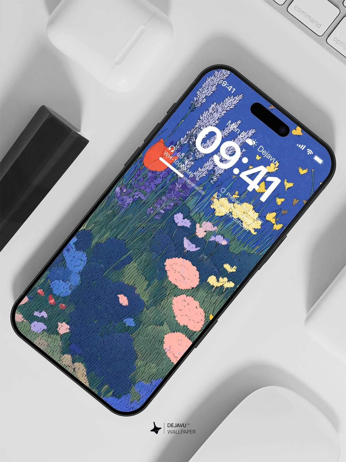 Floral Garden Wallpaper 4K for iPhone Lock Screen