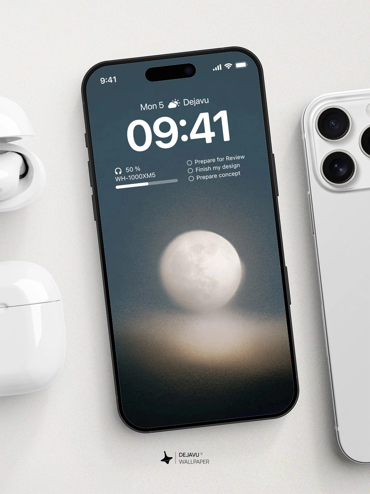 Moon Wallpaper 4K for iPhone Lock Screen