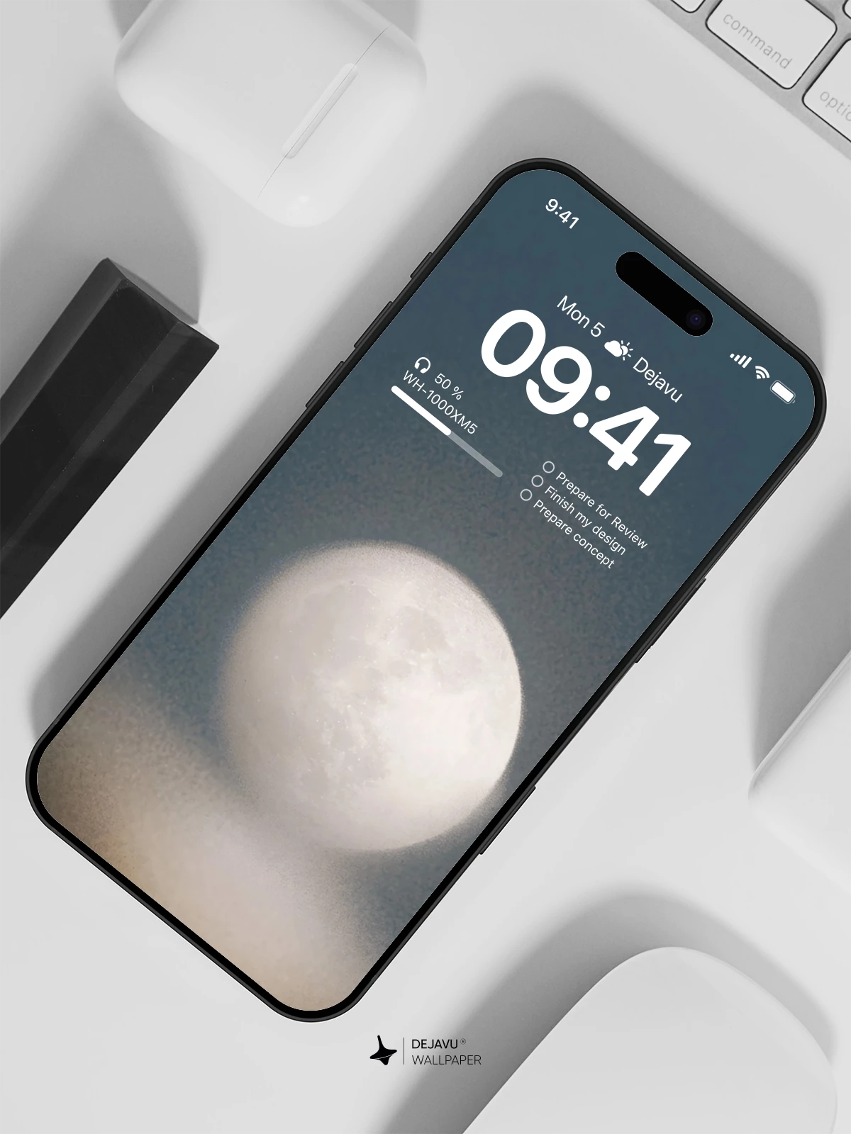 Moon Wallpaper 4K for iPhone Lock Screen