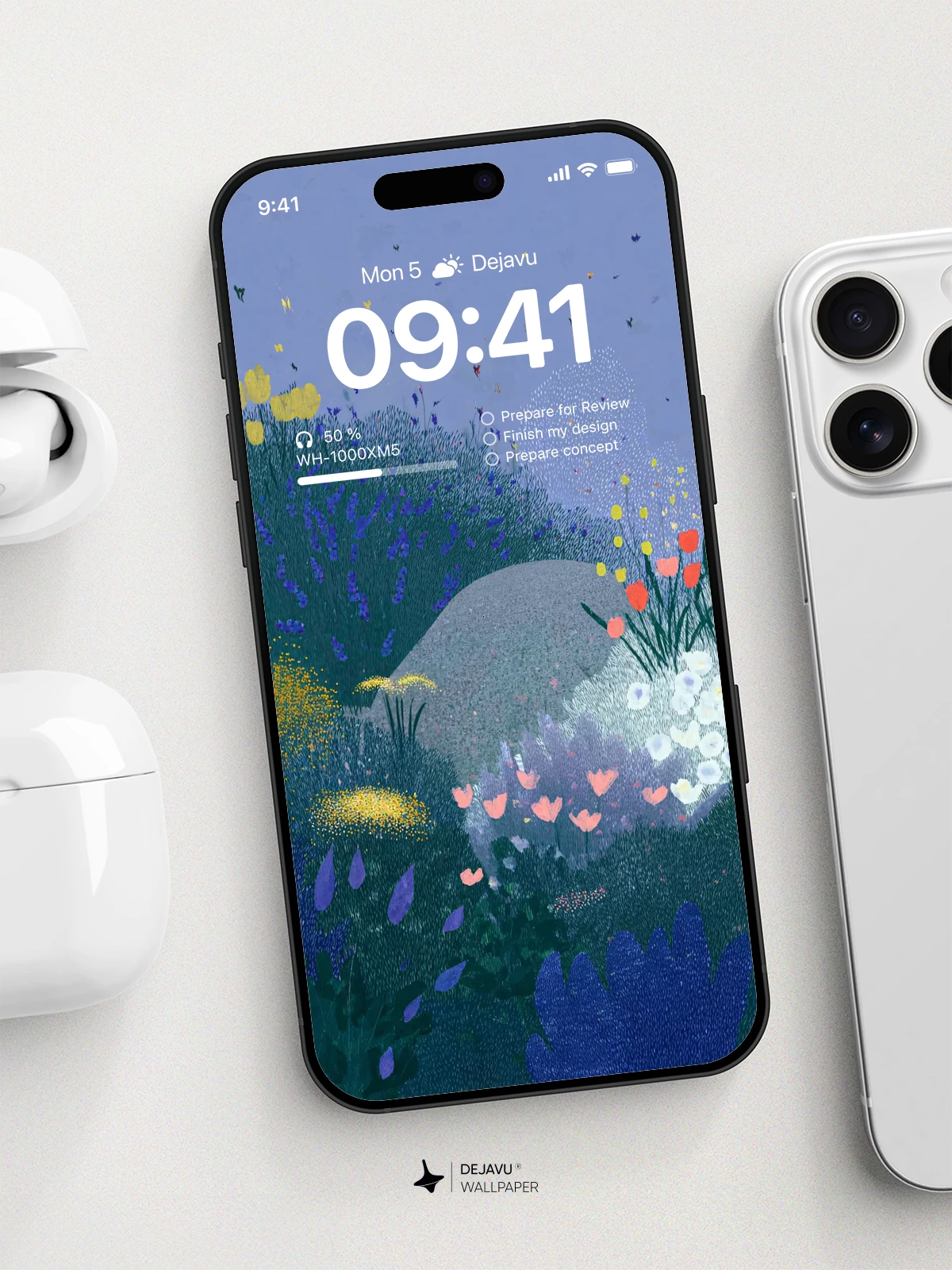 Colorful Floral Wallpaper 4K for Mobile Background