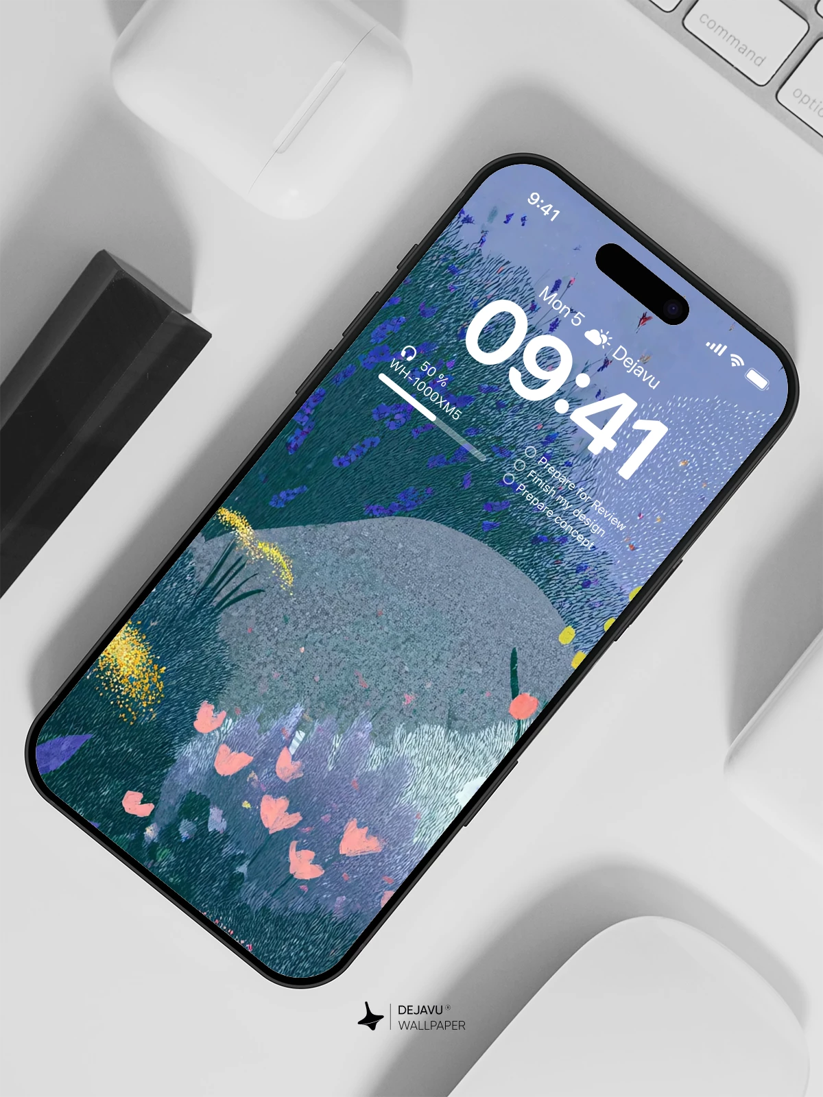 Colorful Floral Wallpaper 4K for Mobile Background